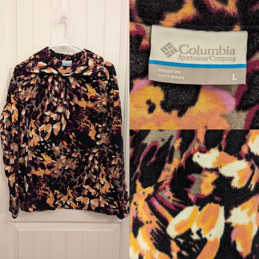 Columbia Half Zip Thin Fleece